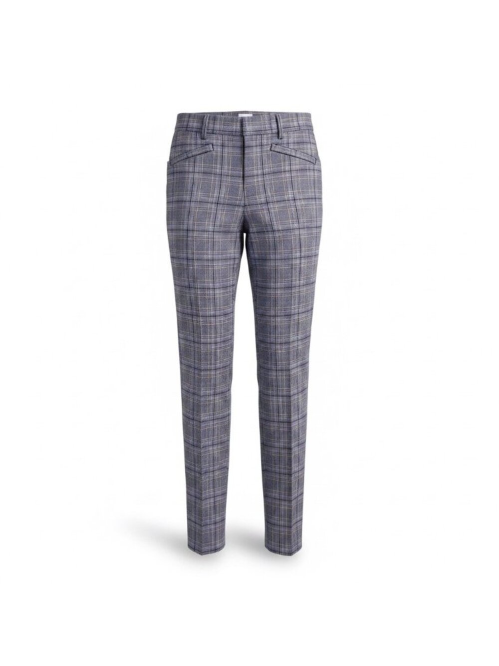 Gap Womens Gray Multi Skinny Ankle Checkered Pants Stylish Size 4